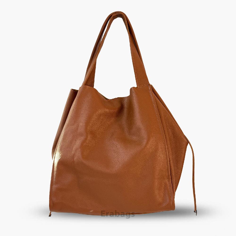 Shoulder Bag in Genuine Leather Made in Italy EB10030