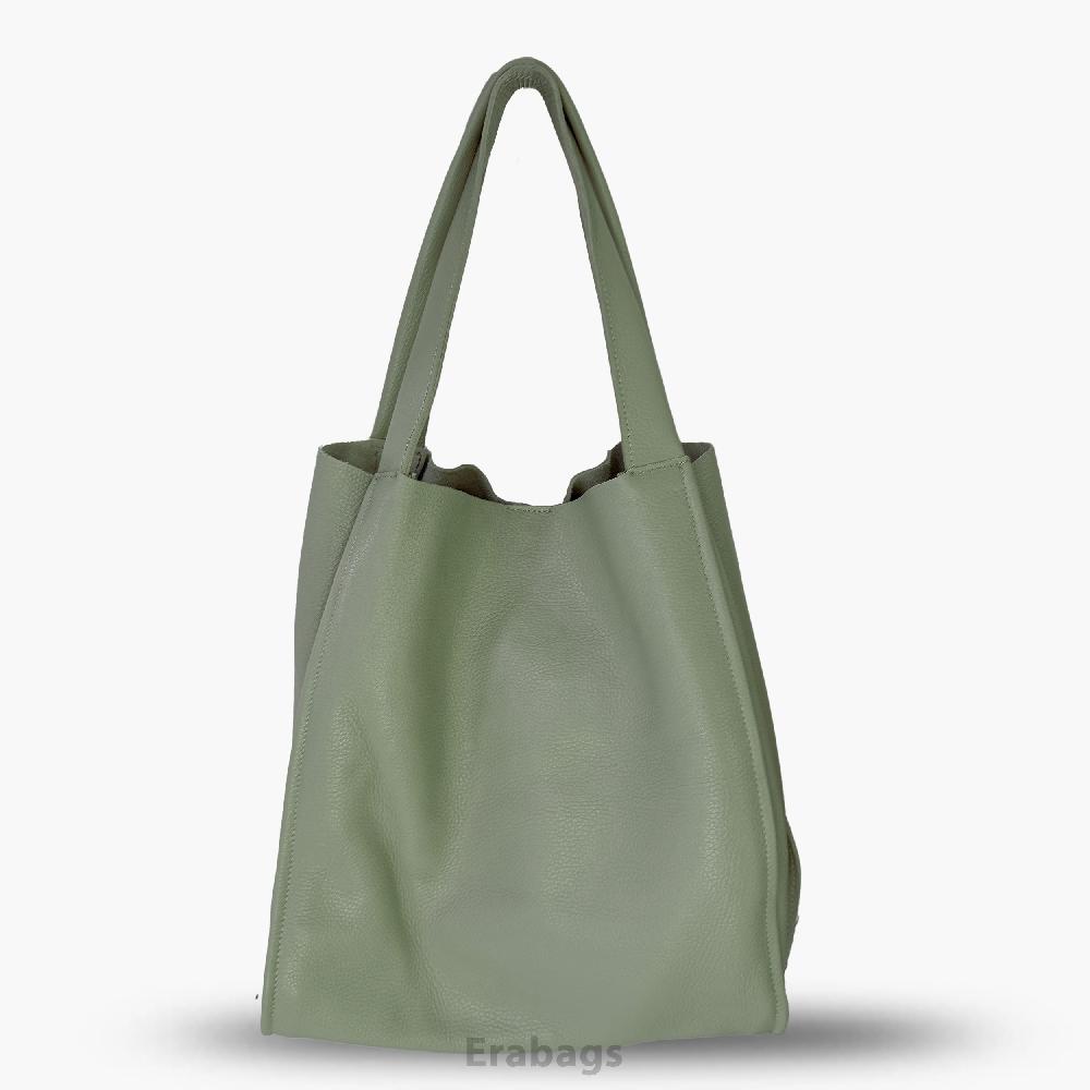 Shoulder Bag in Genuine Leather Made in Italy EB10030