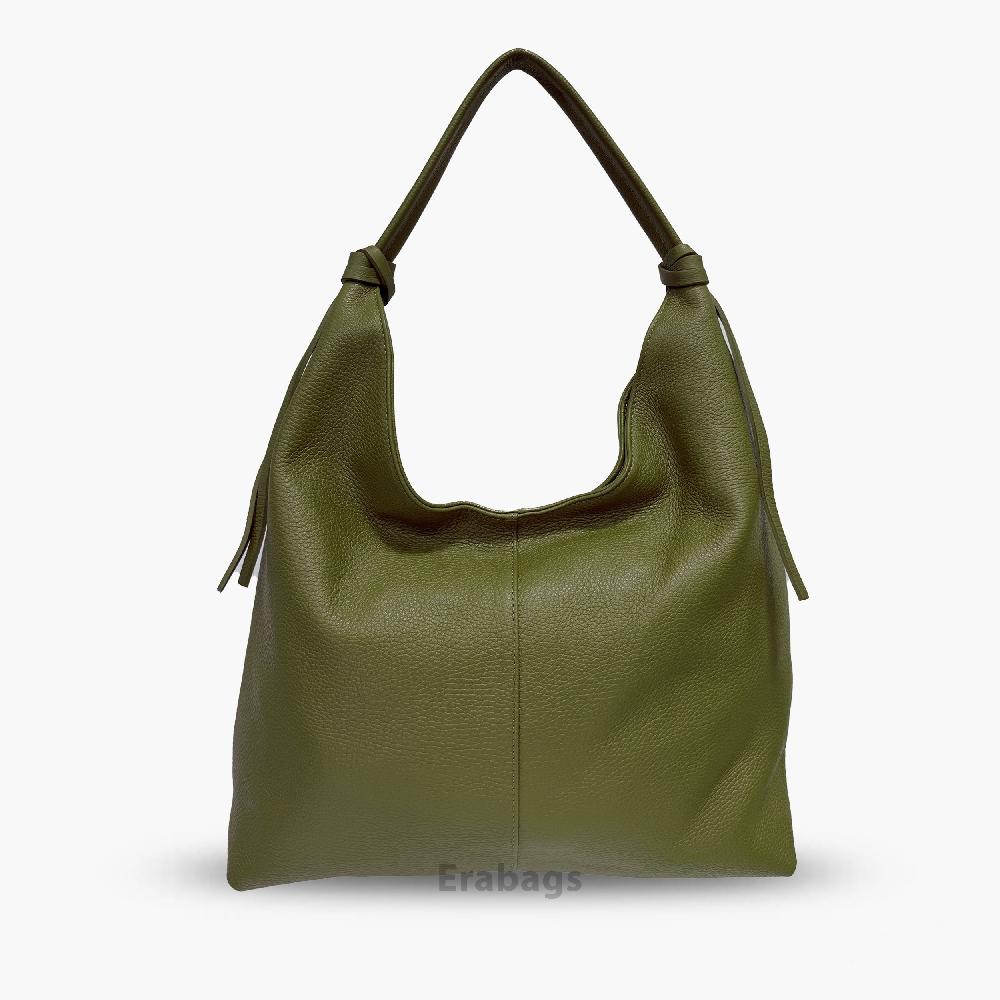 Shoulder Bag in Genuine Leather Made in Italy EB10032