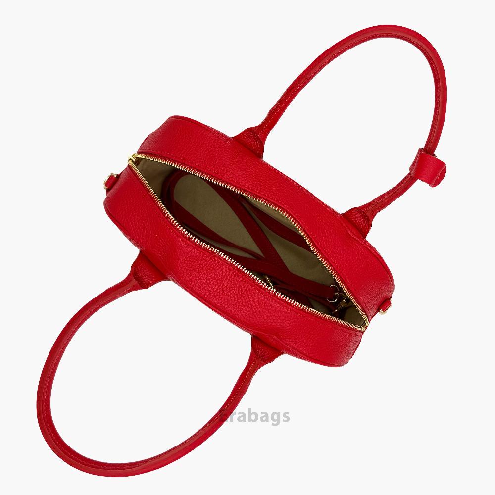 Shoulder bag in Genuine Leather Made in Italy EB10033