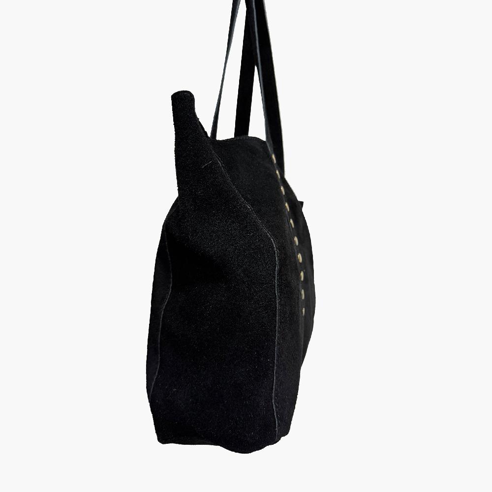 Shoulder bag in Genuine Leather Made in Italy EB10034