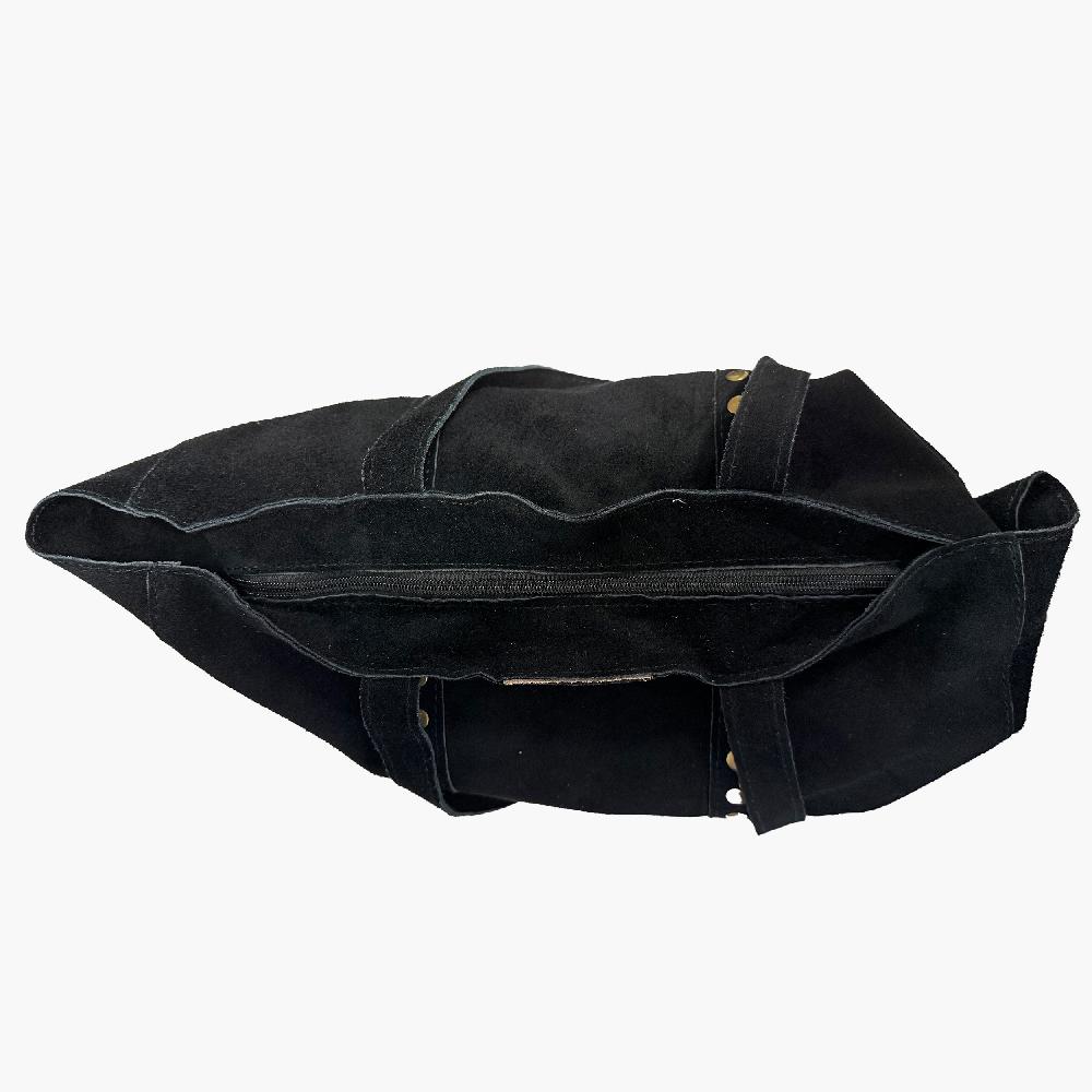 Shoulder bag in Genuine Leather Made in Italy EB10034