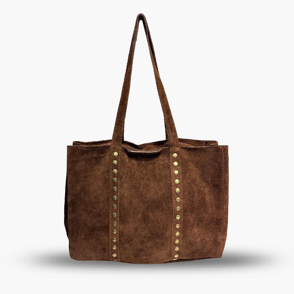 Shoulder bag in Genuine Leather Made in Italy EB10034