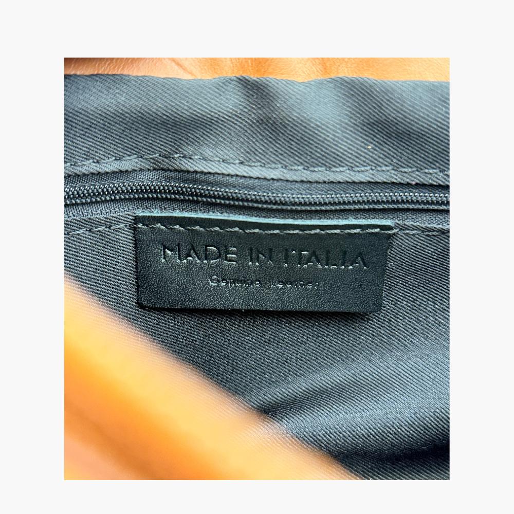 Messenger Bag in Genuine Leather Made in Italy EB10035