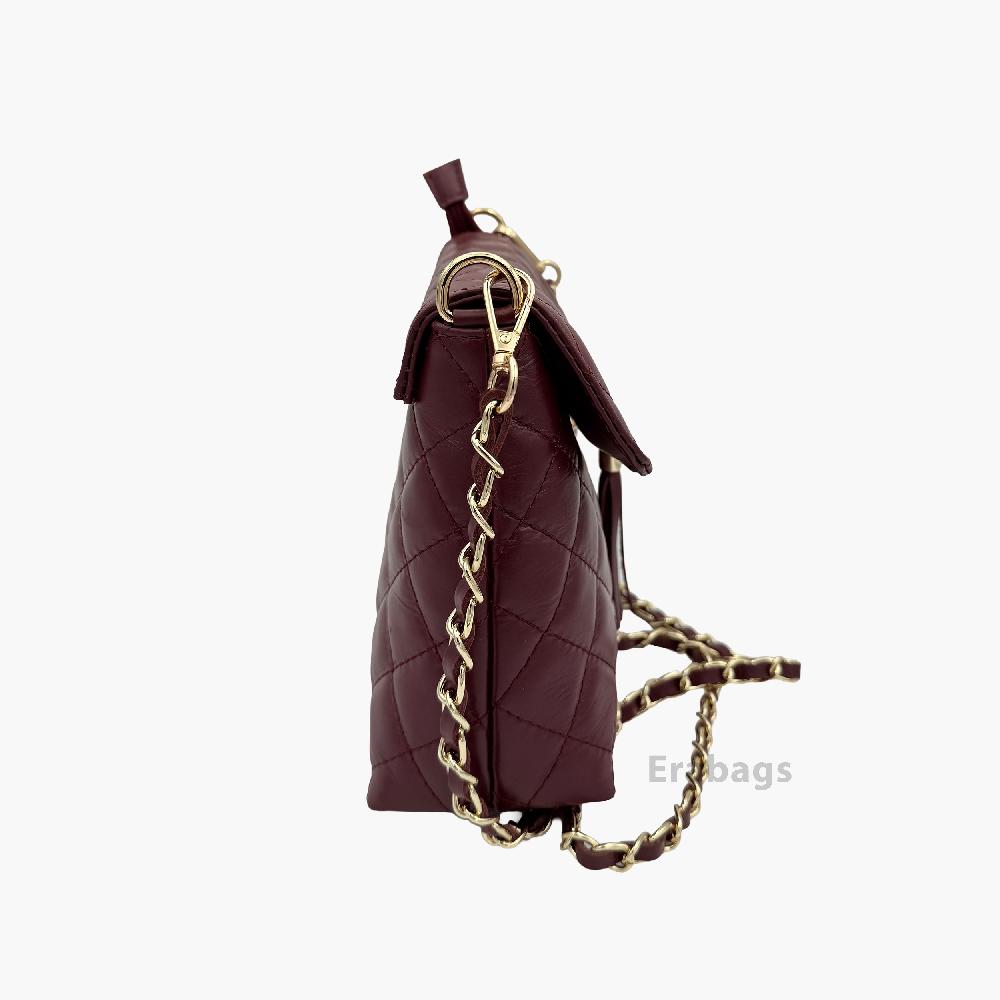 Messenger Bag in Genuine Leather Made in Italy EB10037