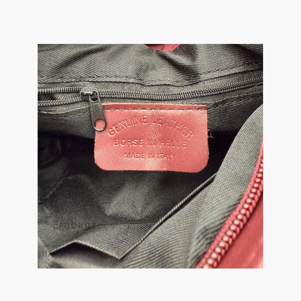 Messenger Bag in Genuine Leather Made in Italy EB10037