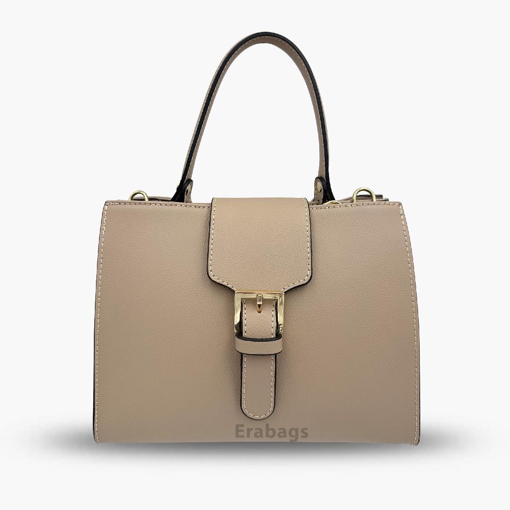Handbag in Genuine Leather Made in Italy EB10038