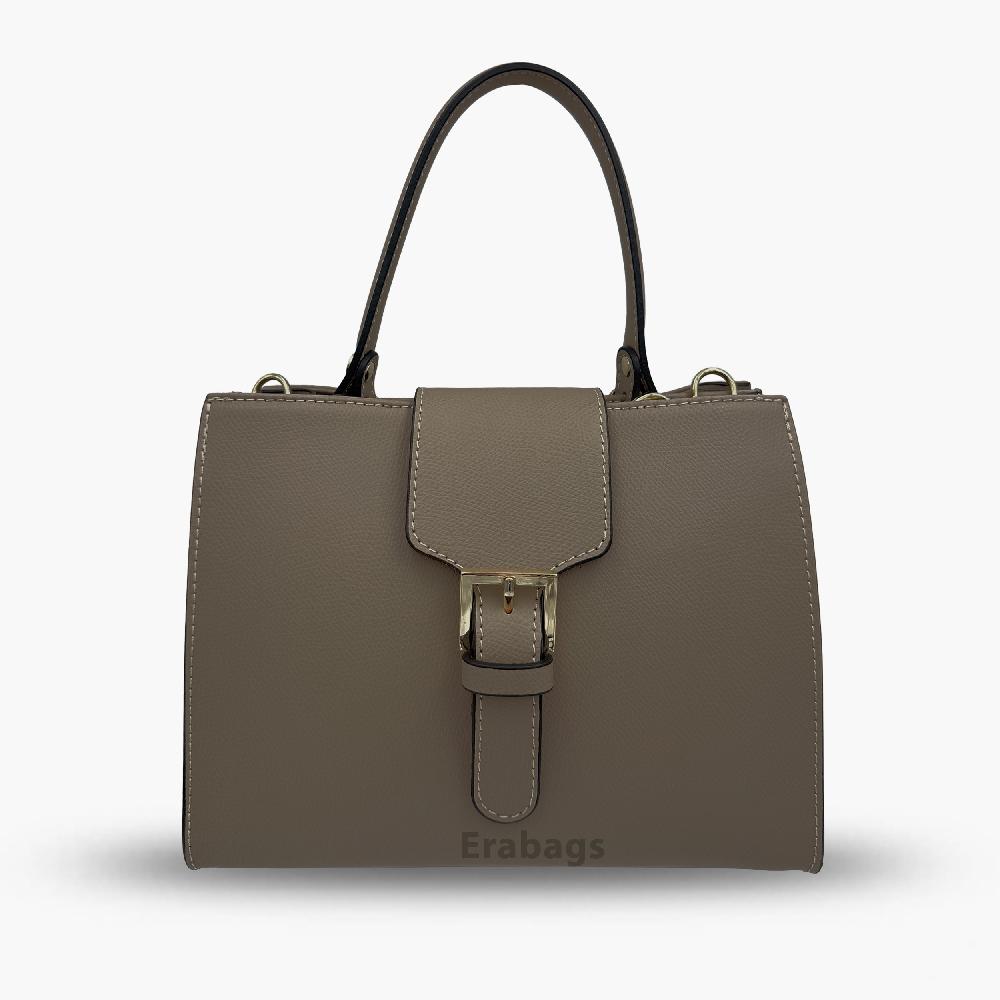 Handbag in Genuine Leather Made in Italy EB10038