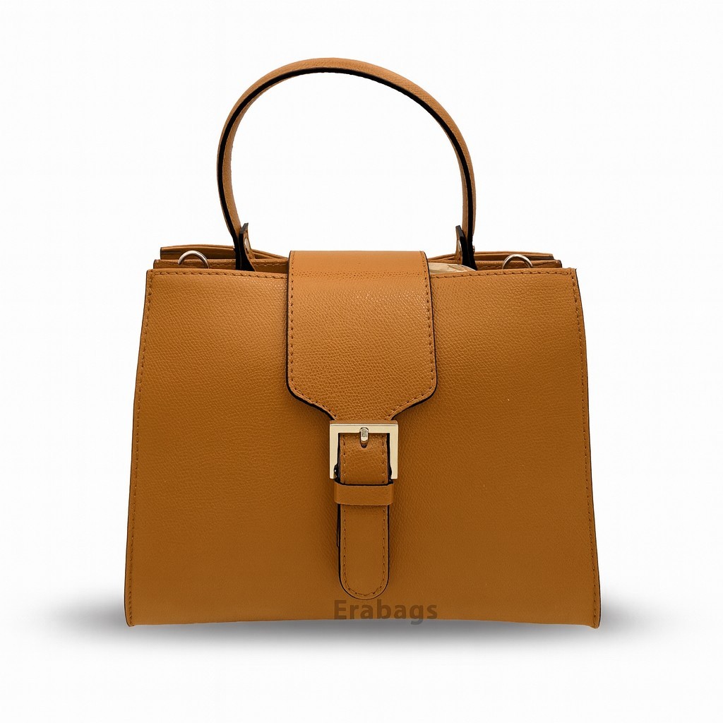 Handbag in Genuine Leather Made in Italy EB10038