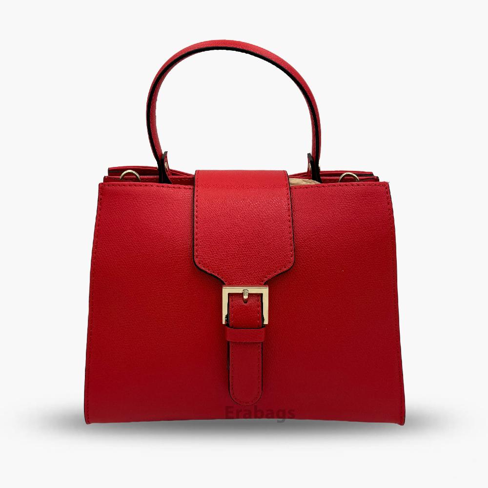 Handbag in Genuine Leather Made in Italy EB10038