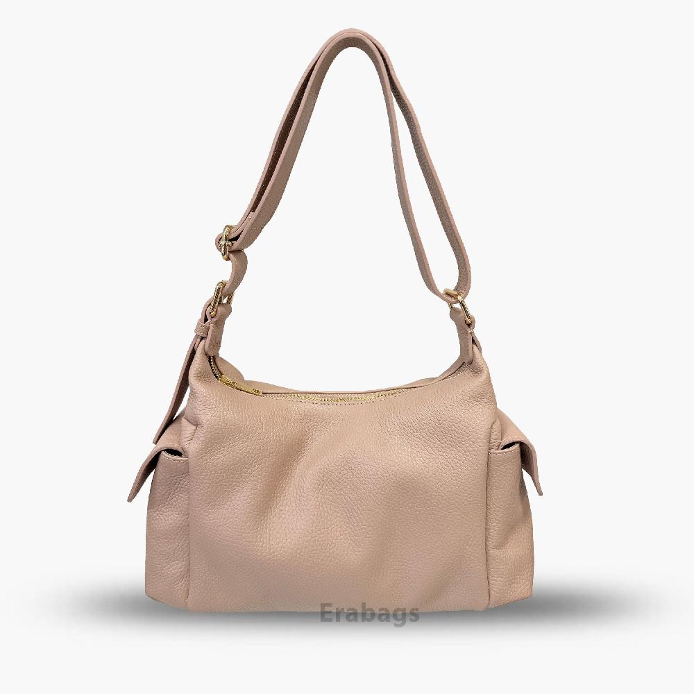 Messenger Bag van echt leer gemaakt in Italië EB10039