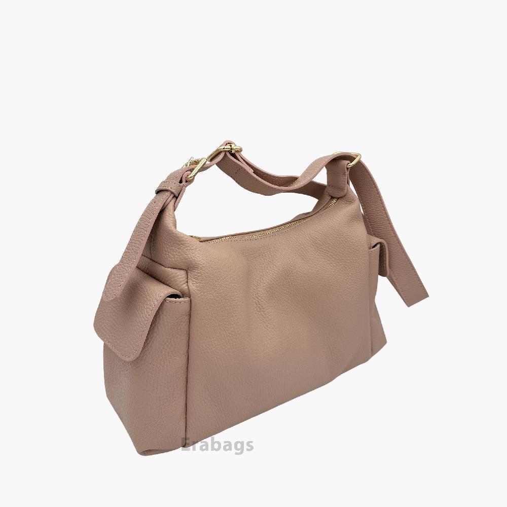 Messenger Bag van echt leer gemaakt in Italië EB10039