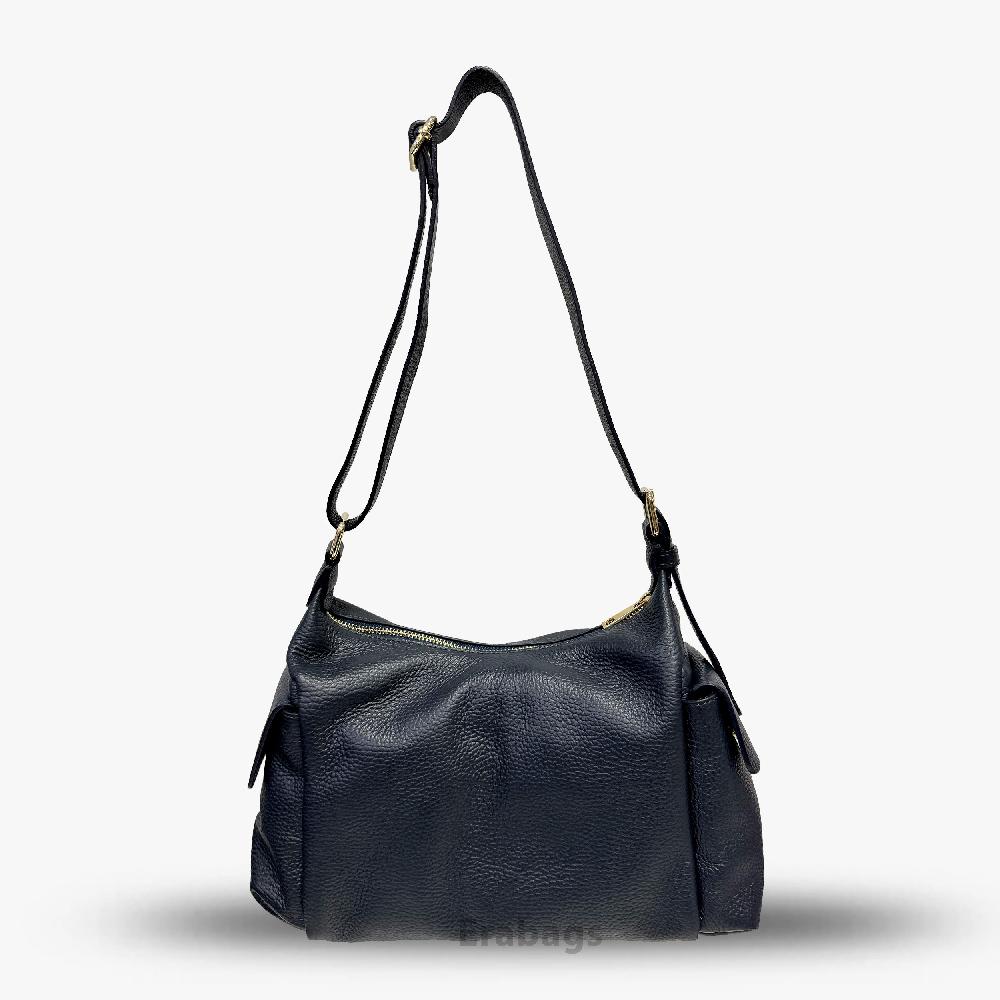 Messenger Bag van echt leer gemaakt in Italië EB10039