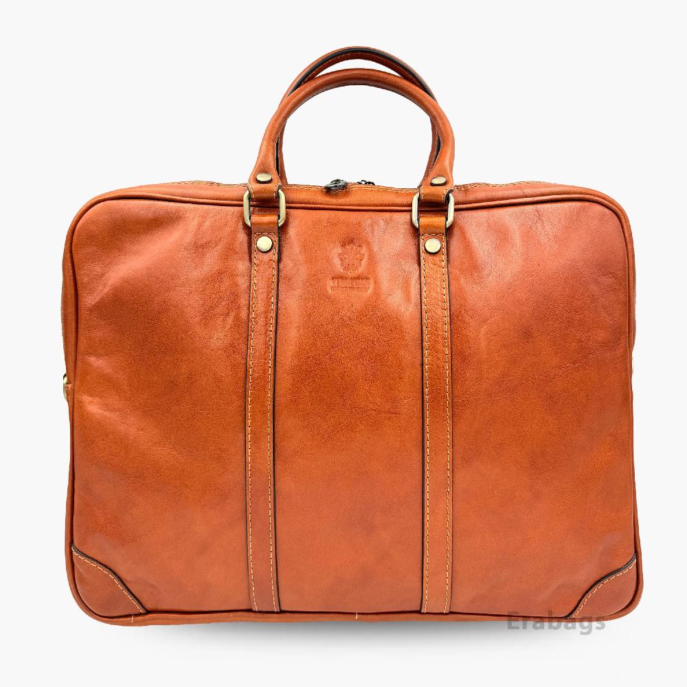 Man Big WorkBag in Genuine Leather Made in Italy EB10041