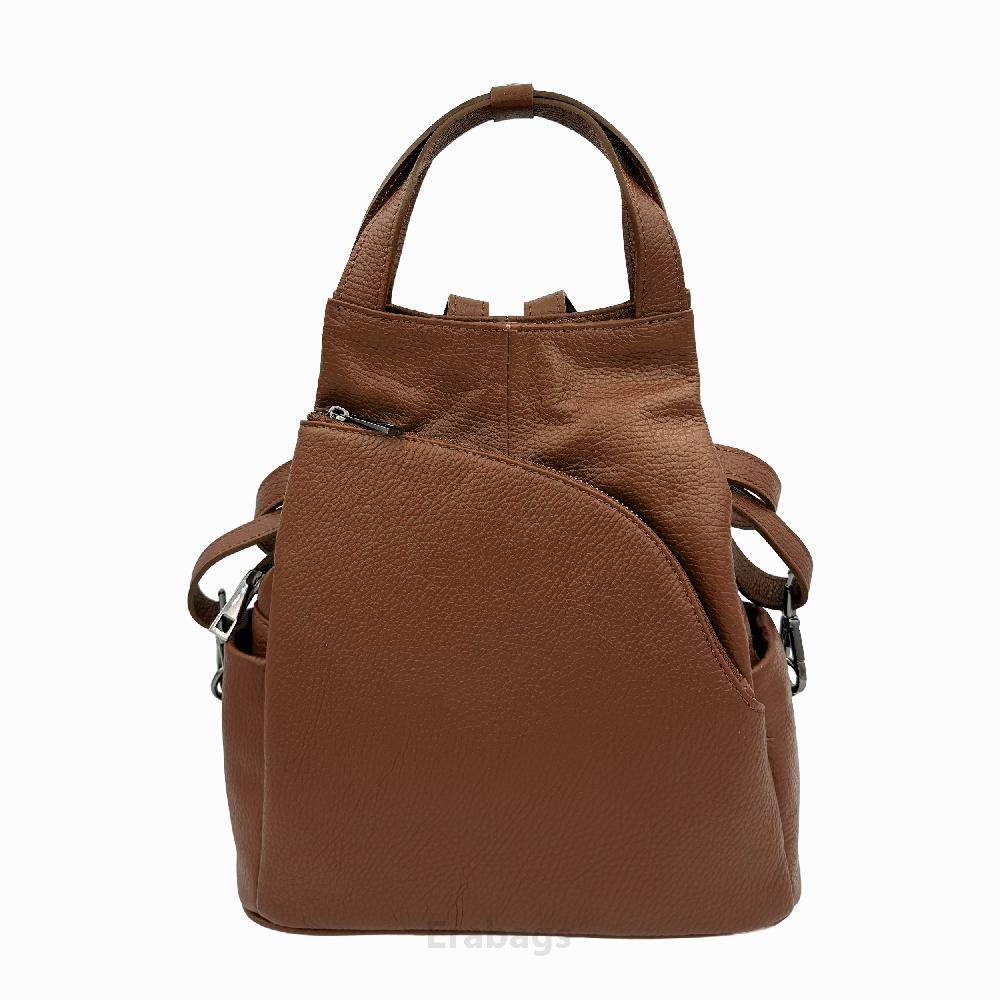 Backpack in Genuine Leather Made in Italy EB10042