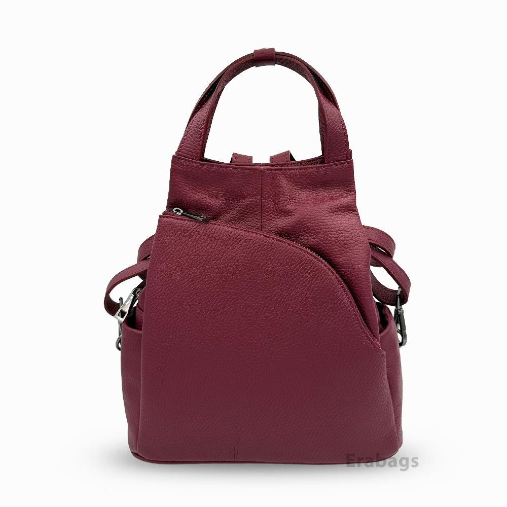 Backpack in Genuine Leather Made in Italy EB10042