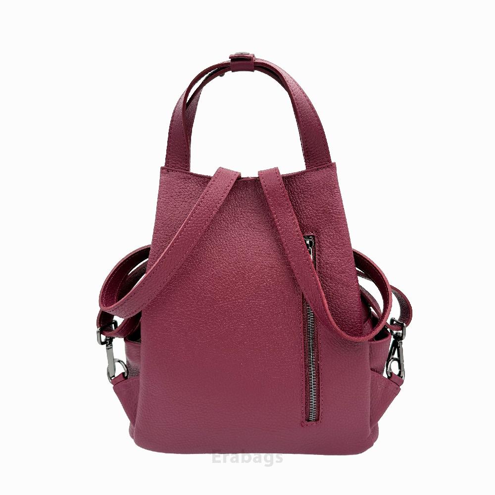 Backpack in Genuine Leather Made in Italy EB10042