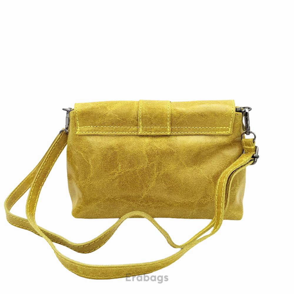 Bolso Messenger en Piel Genuina Made in Italy EB10043