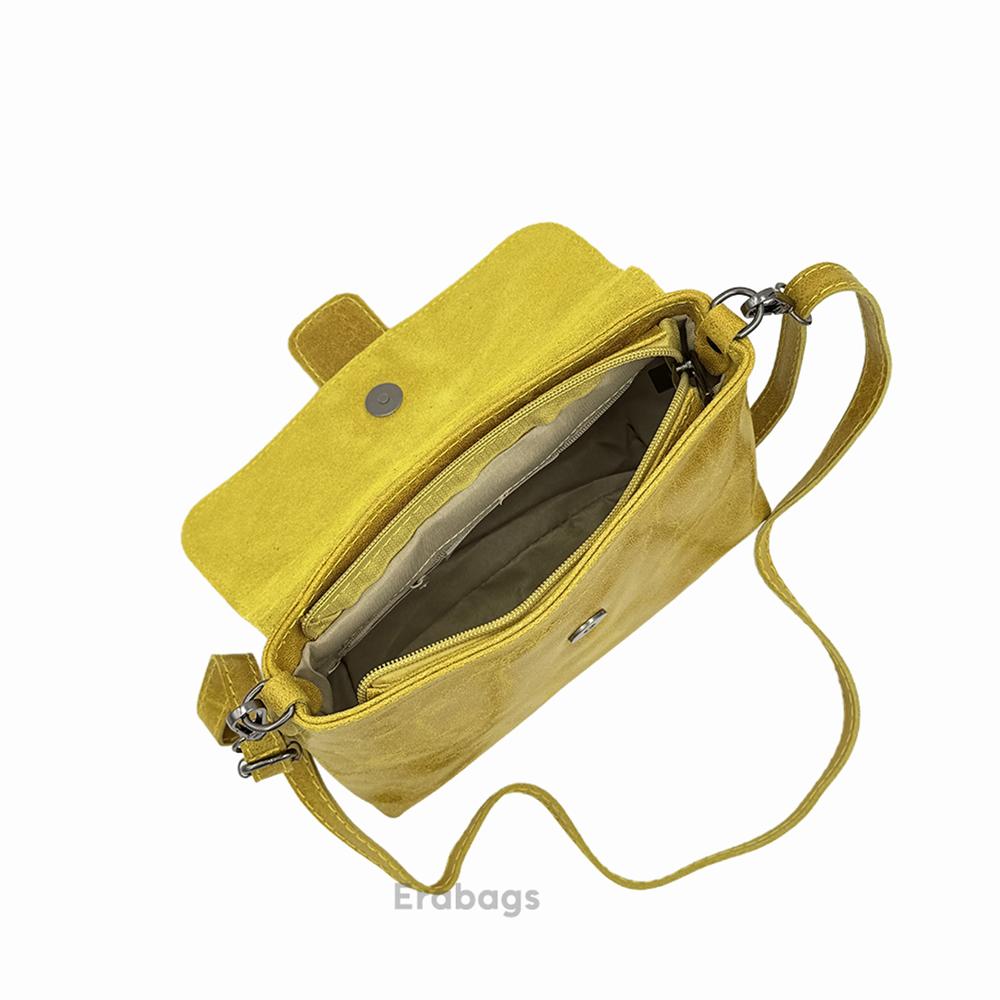 Bolso Messenger en Piel Genuina Made in Italy EB10043