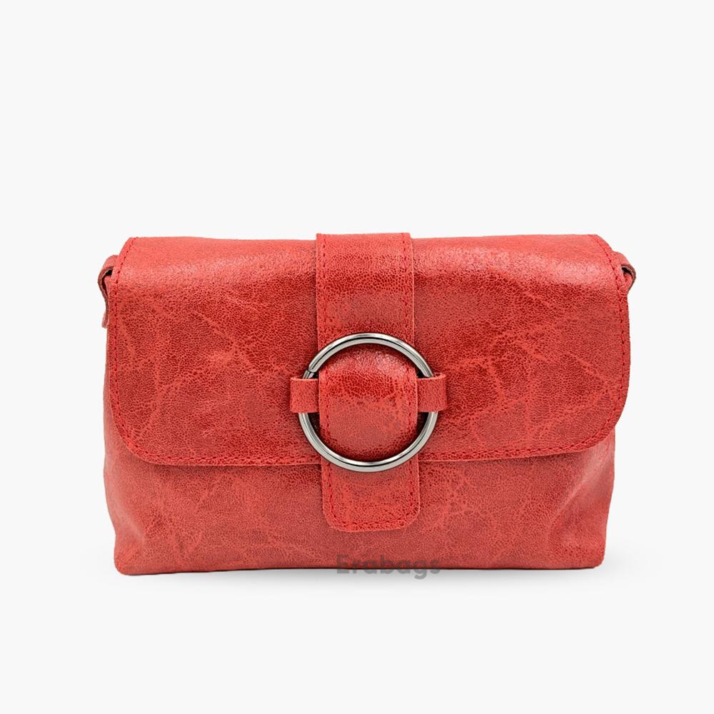 Bolso Messenger en Piel Genuina Made in Italy EB10043