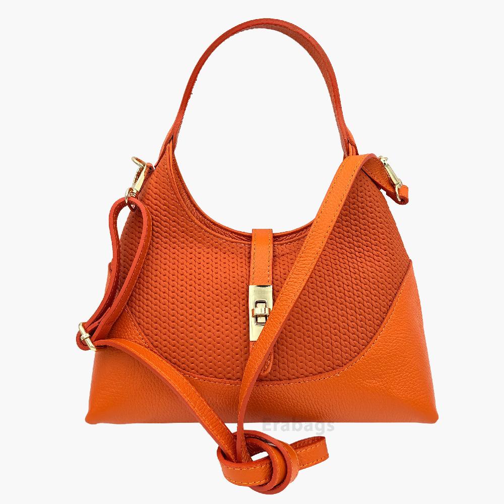 Borsa a spalla in vera pelle Made in Italy EB10044