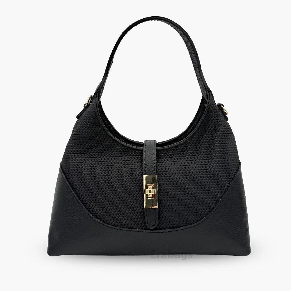 Borsa a spalla in vera pelle Made in Italy EB10044