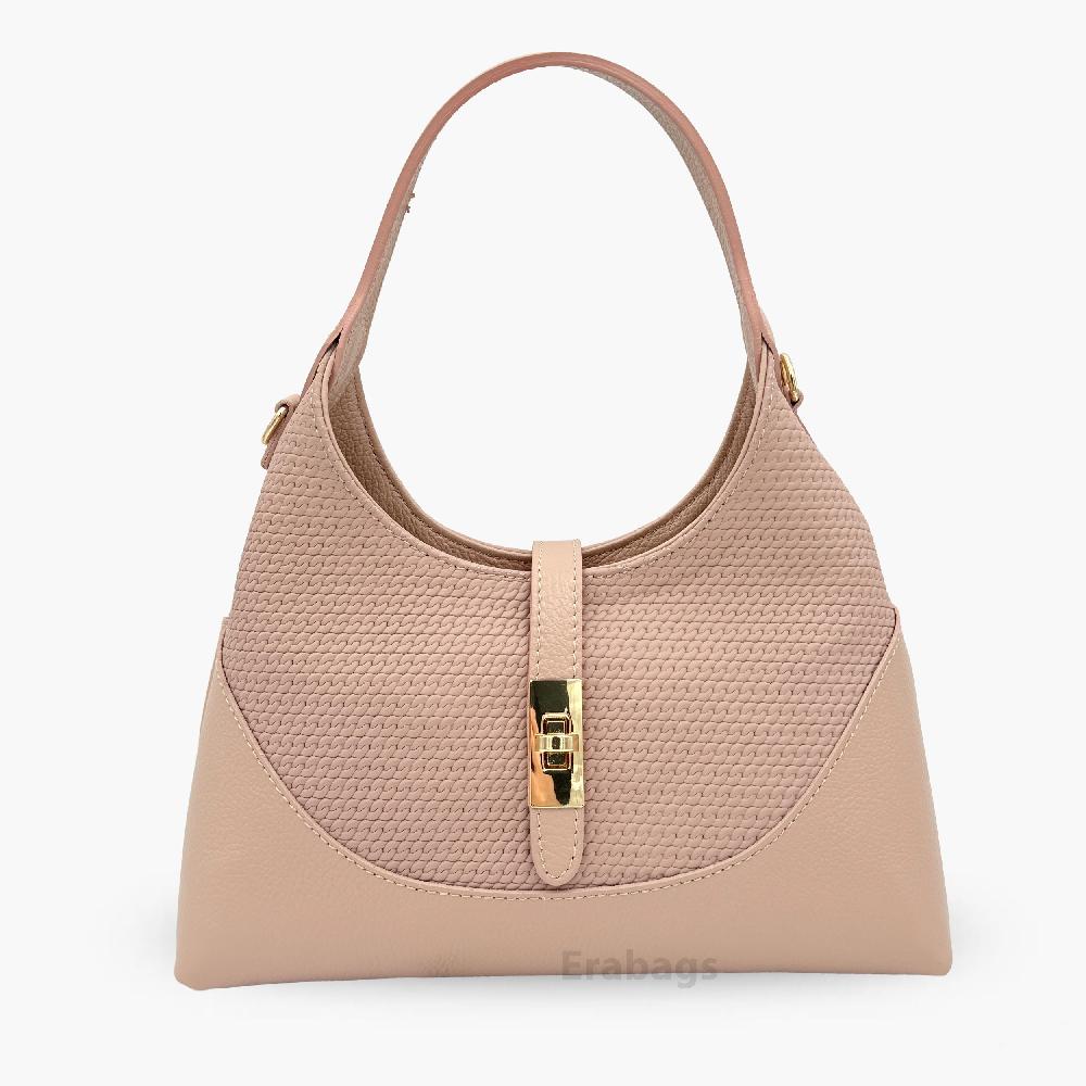 Borsa a spalla in vera pelle Made in Italy EB10044