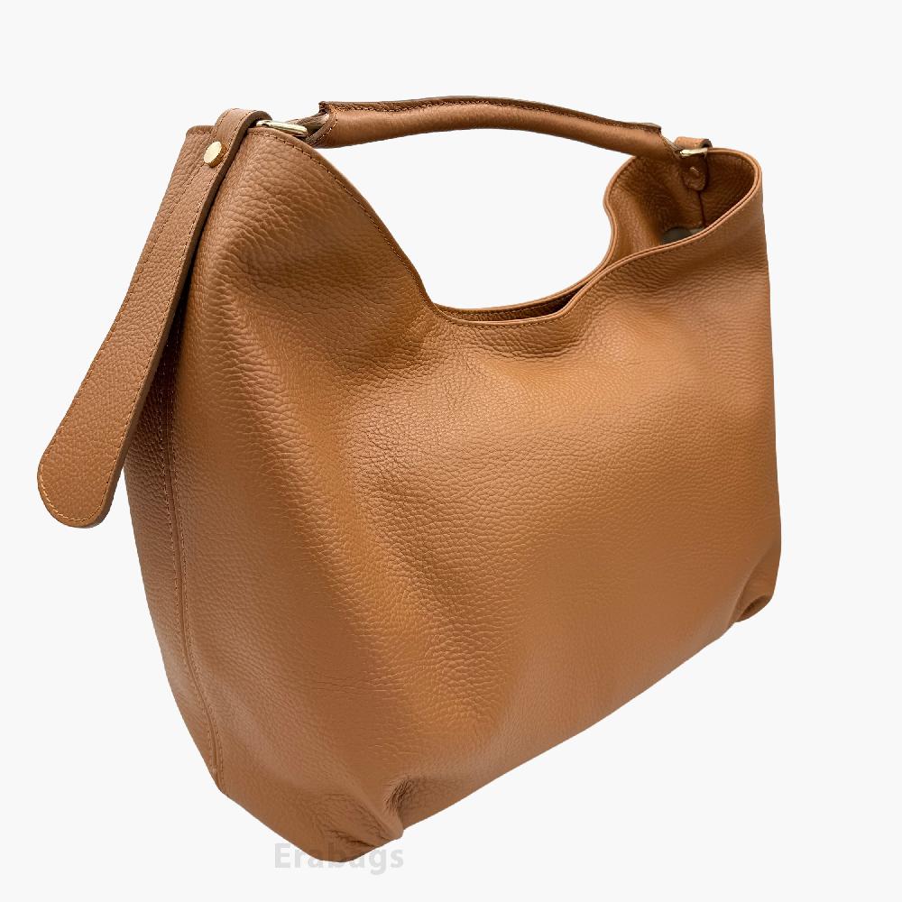 Borsa a spalla in vera pelle Made in Italy EB10045