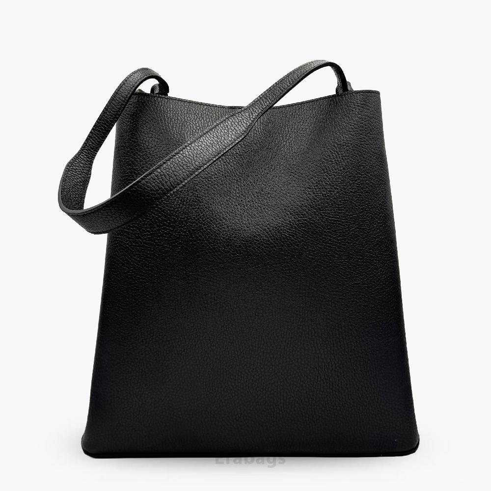 Schoudertas in echt leer Made in Italy EB10050