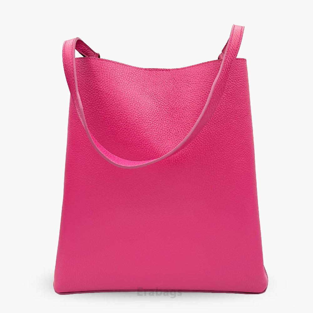 Schoudertas in echt leer Made in Italy EB10050