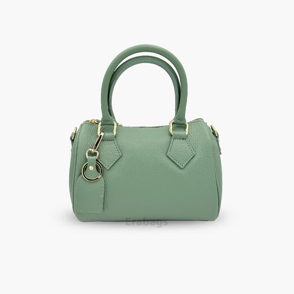 Mala de mão pequena em pele genuína Fabricada em Itália EB10053