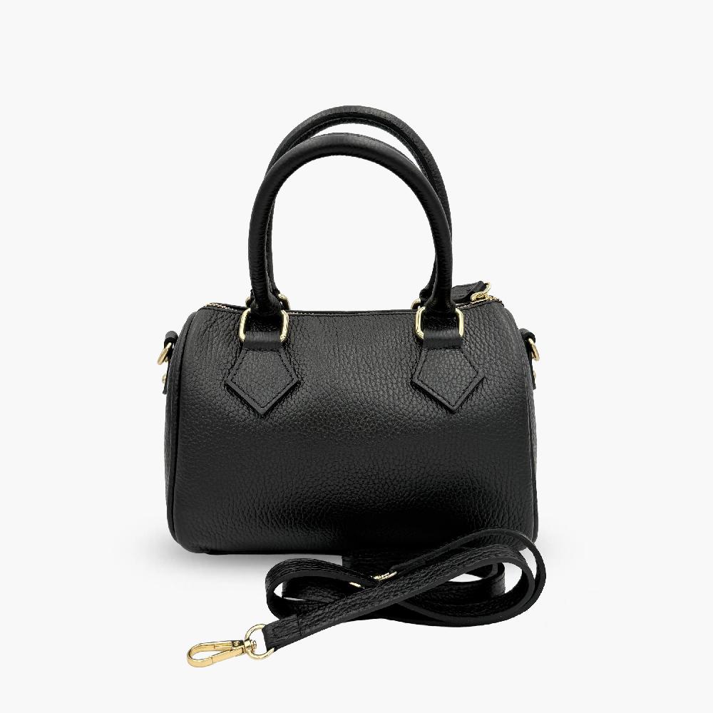 Mala de mão pequena em pele genuína Fabricada em Itália EB10053