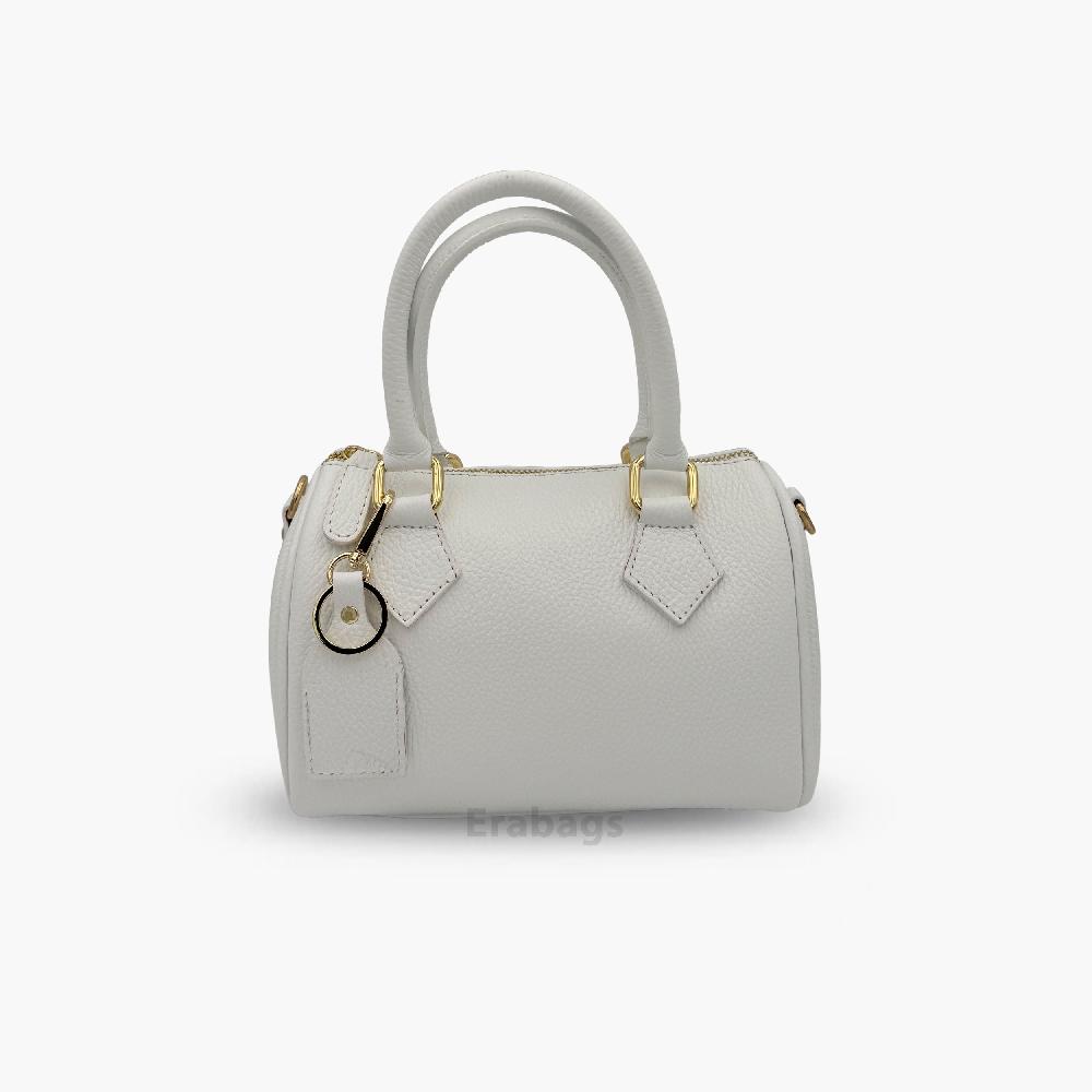 Mala de mão pequena em pele genuína Fabricada em Itália EB10053