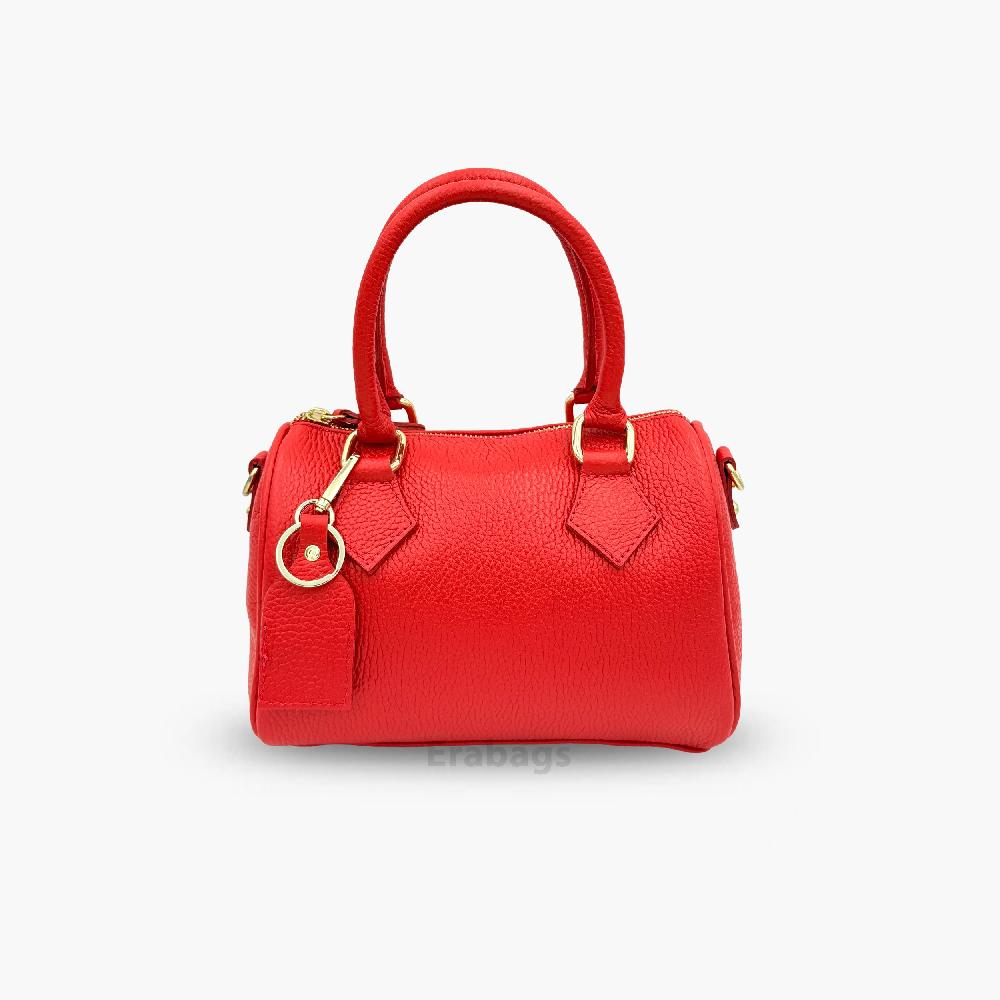 Mala de mão pequena em pele genuína Fabricada em Itália EB10053