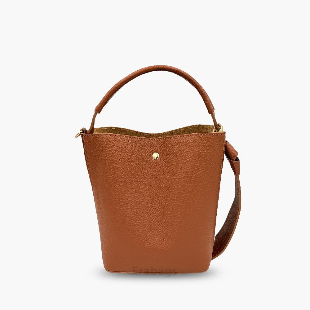 Borsetta a doppia forma con pochette in vera pelle dollaro e camoscio Made in Italy EB10055