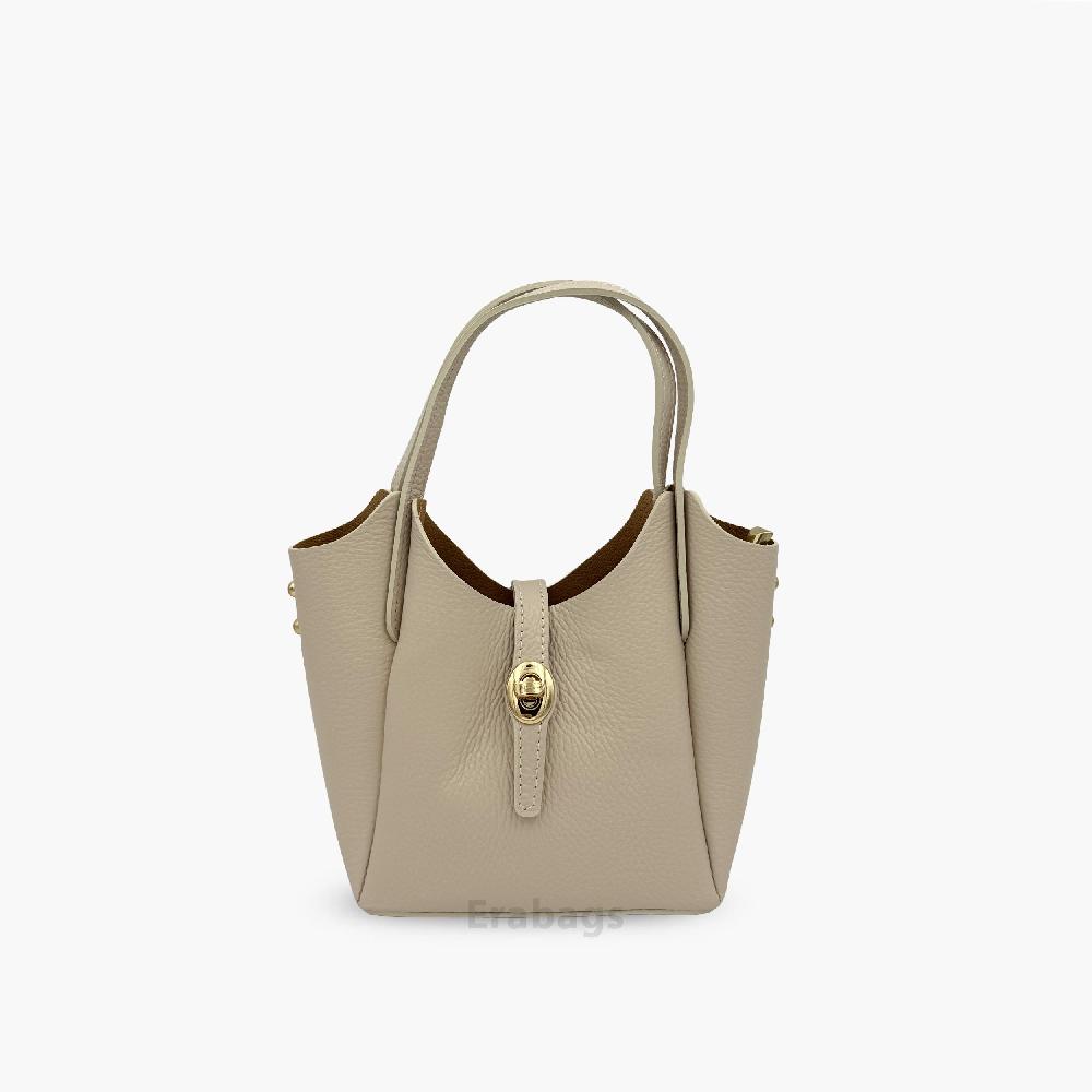 Handbag in Genuine Leather Made in Italy EB10056