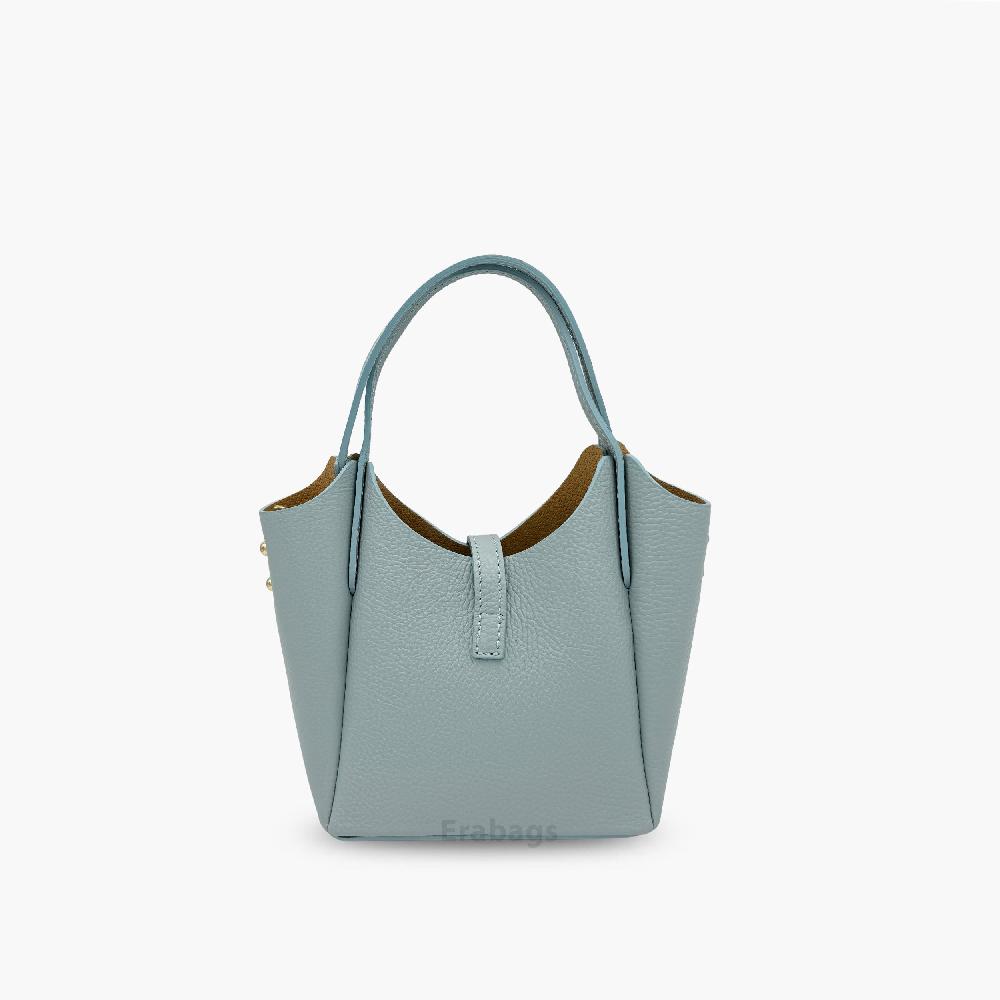 Handbag in Genuine Leather Made in Italy EB10056