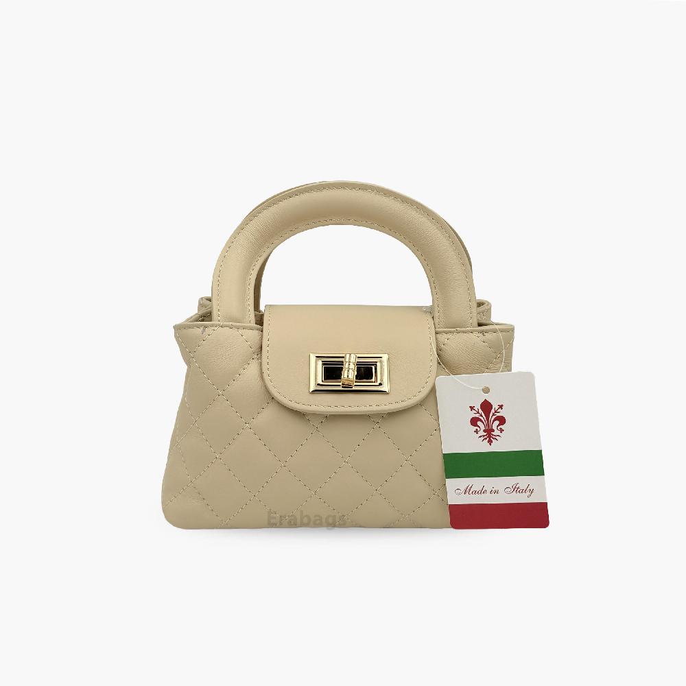 Borsetta piccola in vera pelle Made in Italy EB10057