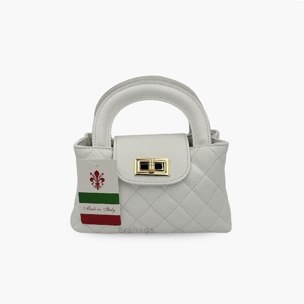 Borsetta piccola in vera pelle Made in Italy EB10057