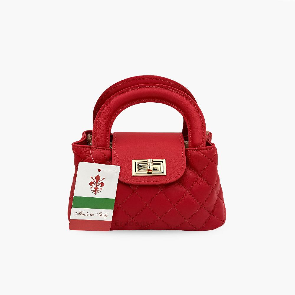 Borsetta piccola in vera pelle Made in Italy EB10057