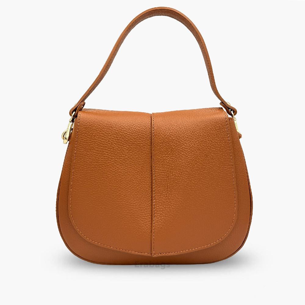 Borsa a spalla in vera pelle Made in Italy EB10060