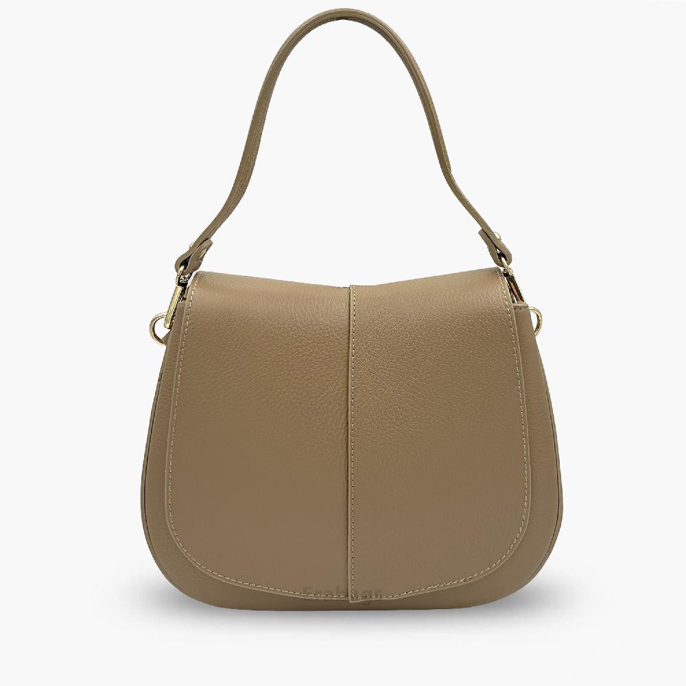 Borsa a spalla in vera pelle Made in Italy EB10060