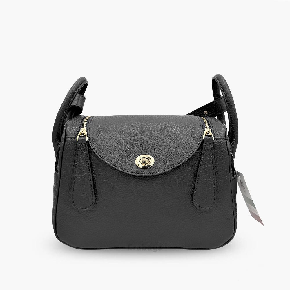 Bowling Bag Made in Italy EB10064 Genuine leather 