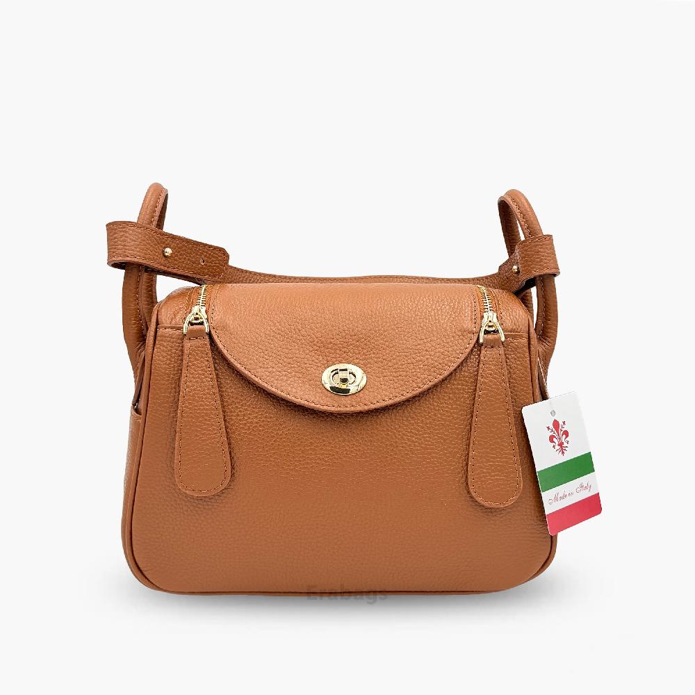 Bowling Bag Made in Italy EB10064 Genuine leather 