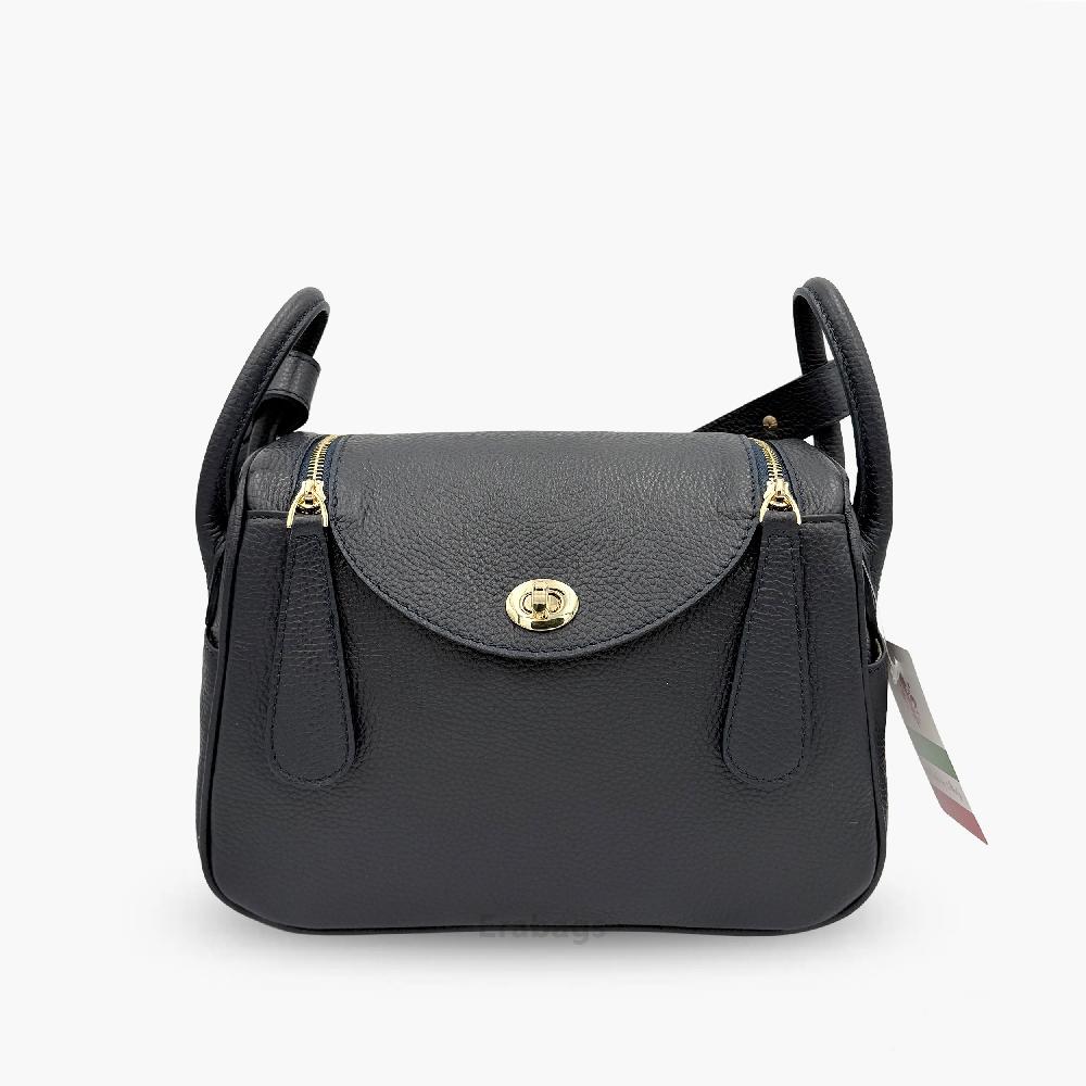 Bowling Bag Made in Italy EB10064 Genuine leather 