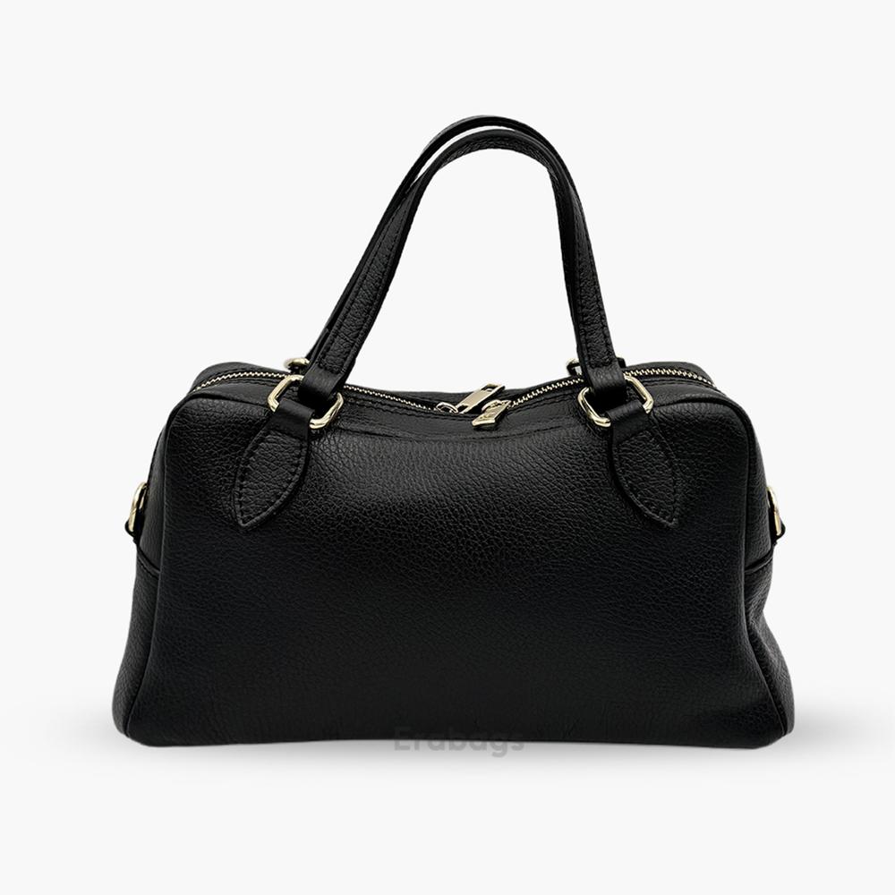 Handbag in Genuine Leather Made in Italy EB10065
