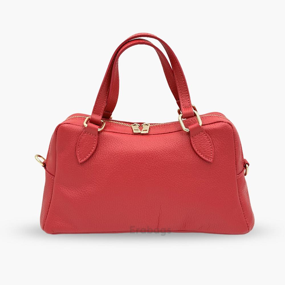Handbag in Genuine Leather Made in Italy EB10065