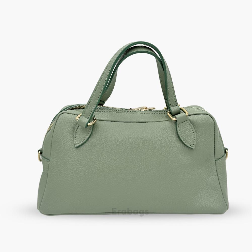 Handbag in Genuine Leather Made in Italy EB10065