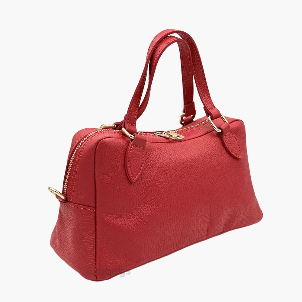 Handbag in Genuine Leather Made in Italy EB10065