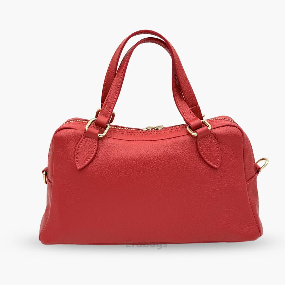 Handbag in Genuine Leather Made in Italy EB10065